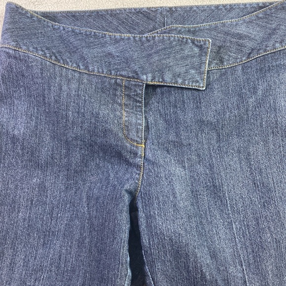 Suzanne Somers Shorts Women Size 12 Denim Cotton Blend - Picture 2 of 7